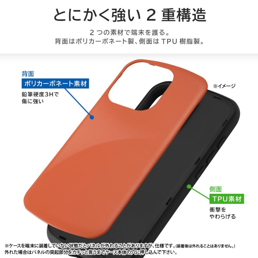 イングレム iPhone 15 Pro用 耐衝撃ケース MiA(ラベンダー) IN-P42AC4/ LD 返品種別A｜joshin｜04