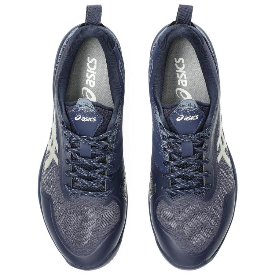 シューズ(男性用) ASICS PRESTIGELYTE 5OCWIDE PRESTIGELYTE 5 OC (オムニ・クレー)WIDE | MIDNIGHT/BIRCH