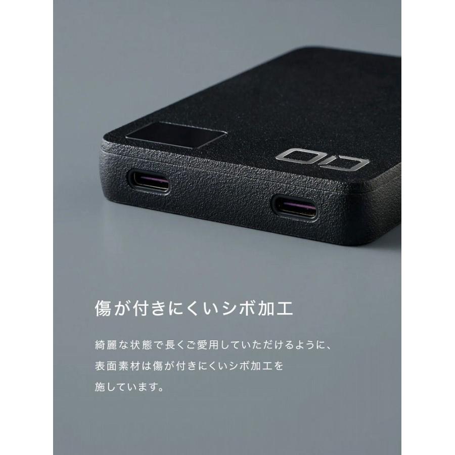 CIO SMARTCOBY SLIM 20W 超薄型 モバイルバッテリー Type-C×2 5000mAh(ホワイト) CIO-MB20W2C-5000-WH 返品種別A｜joshin｜10