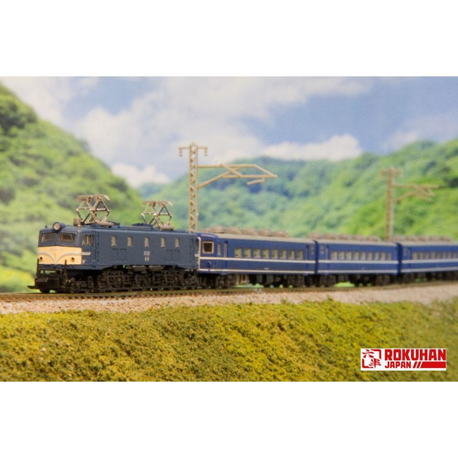 ROKUHAN T039-3 国鉄 EF58形電気機関車 小窓 127号機 ロクハン 六半 (Z) T039-3 国鉄 EF58形電気機関車 小窓 127号機 青色