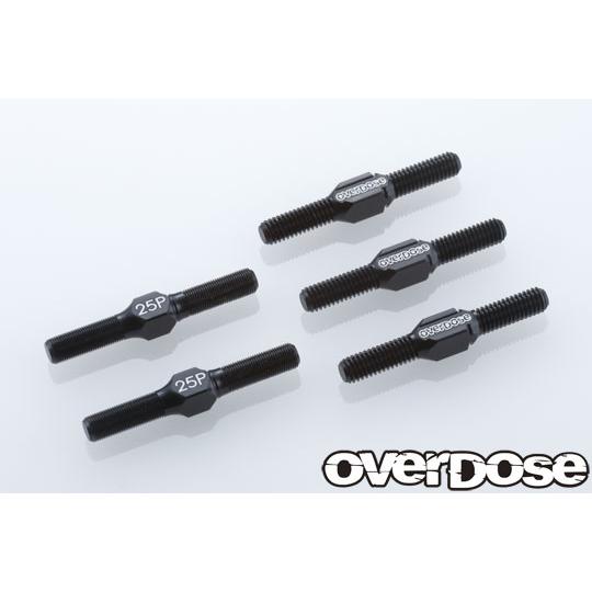OVERDOSE (再生産)アルミターンバックルセット(For GALM/ ブラック