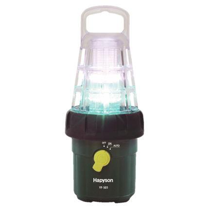 ハピソン 乾電池式 高輝度LED水中集魚灯 Hapyson 山田電器工業 YF-501