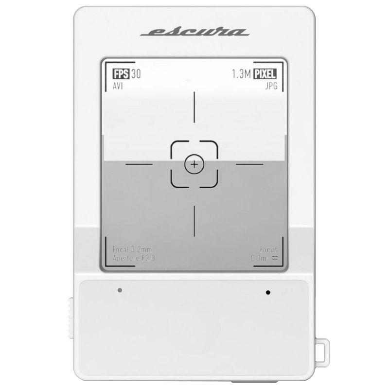 Escura(エスクーラ) InstantSnap デジタルカメラ SN-25-WH 返品種別A