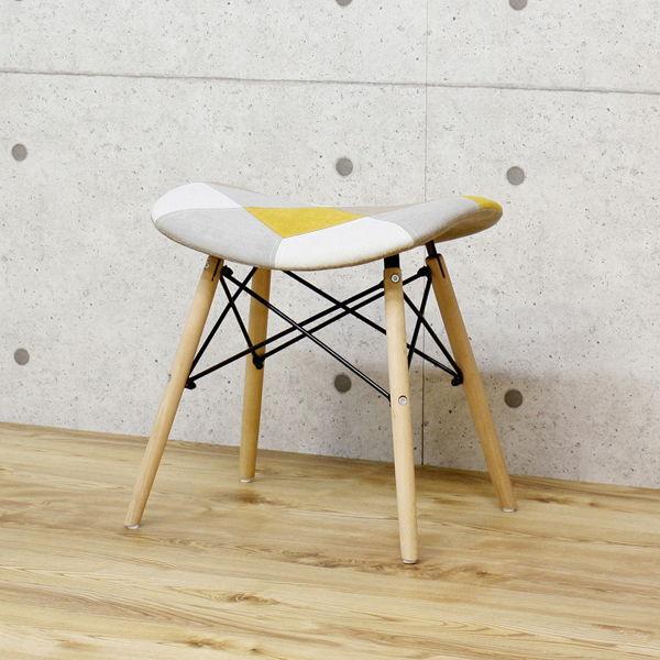 パッチワークデザイン スツール パッチワークデザイン 椅子とスツールセット