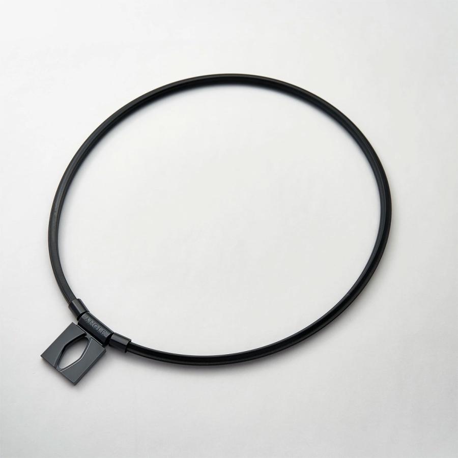 アングル e. モデル 01 ネックレス(ブラック・サイズ：M 45cm) ANGLE e 