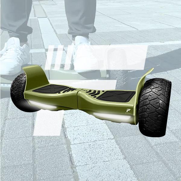 FUGU タイヤサイズ8.5インチ 電動バランスボード グリーン