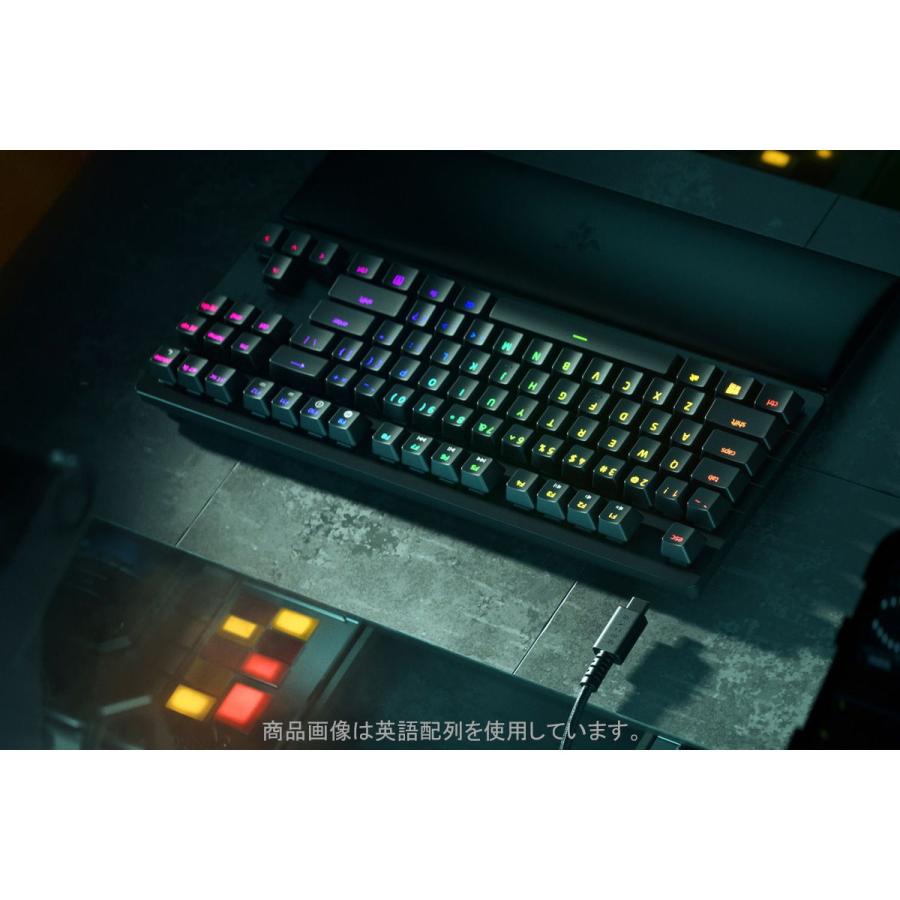 Razer (国内正規品)ゲーミングキーボード Huntsman V2 TKL Clicky Optical Switch 日本語配列 RZ03-03941500-R3J1 返品種別A｜joshin｜05