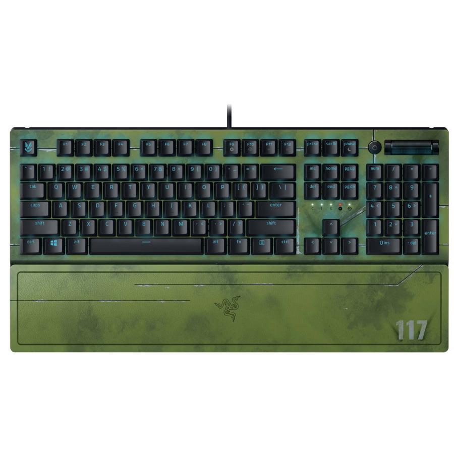 【70％OFF】 BlackWidow (国内正規品)メカニカルゲーミングキーボード Razer V3 返品種別A RZ03-03542600-R3M1 英語配列 Edition Infinite HALO GreenSwitch キーボード