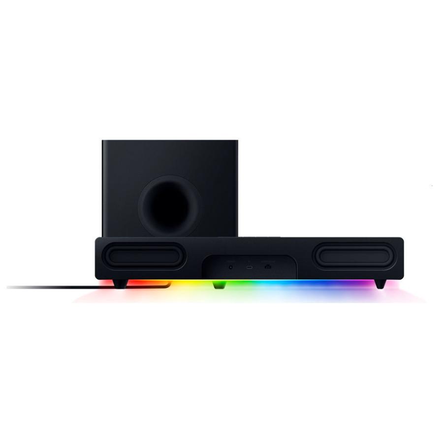 Razer (国内正規品)Razer Chroma RGB 搭載 デスクトップサウンドバー＆サブウーファーセット Leviathan V2 RZ05-03920100-R3A1 返品種別A｜joshin｜03