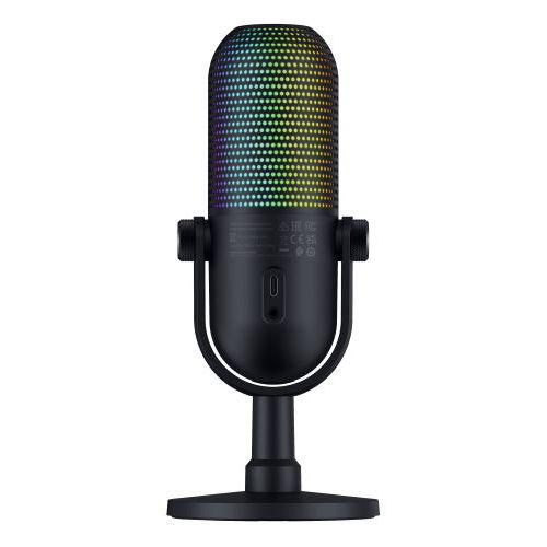 Razer (国内正規品)タップトゥミュート機能搭載 RGB USBマイク Seiren V3 Chroma RZ19-05060100-R3M1 返品種別A_1