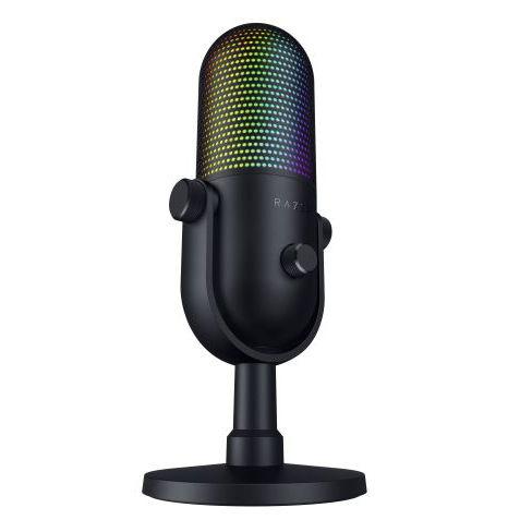 Razer (国内正規品)タップトゥミュート機能搭載 RGB USBマイク Seiren V3 Chroma RZ19-05060100-R3M1 返品種別A_2