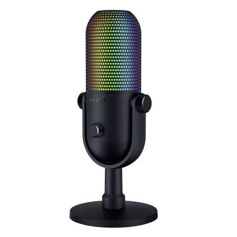 Razer (国内正規品)タップトゥミュート機能搭載 RGB USBマイク Seiren V3 Chroma RZ19-05060100-R3M1 返品種別A_4