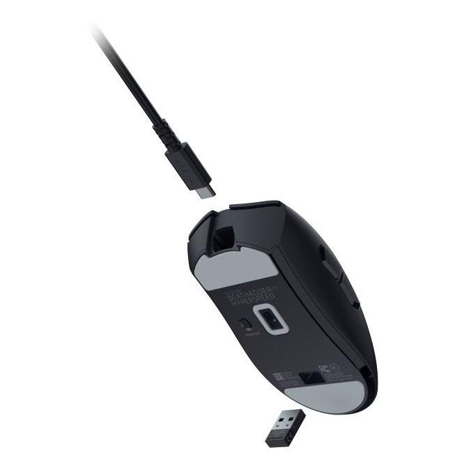 Razer (国内正規品)超軽量ワイヤレス エルゴノミック eスポーツゲーミングマウス DeathAdder V3 HyperSpeed RZ01-05140100-R3A1 返品種別Aの画像