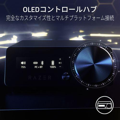 Razer (国内正規品)ワイヤレス RGB ヘッドセット Kraken V4 Pro RZ04-05160100-R3M1 返品種別Aの画像