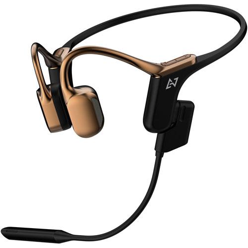 極美品☆AVIOT Elite 骨伝導 ワイヤレスイヤホン WB-E1M-GL AVIOT 骨伝導ワイヤレスヘッドホン(ブロンズゴールド) Openpiece Elite