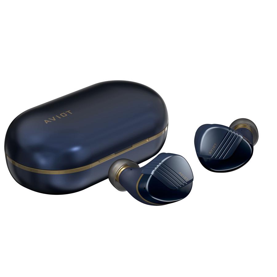 AVIOT ノイズキャンセリング機能搭載 完全ワイヤレスBluetoothイヤホン