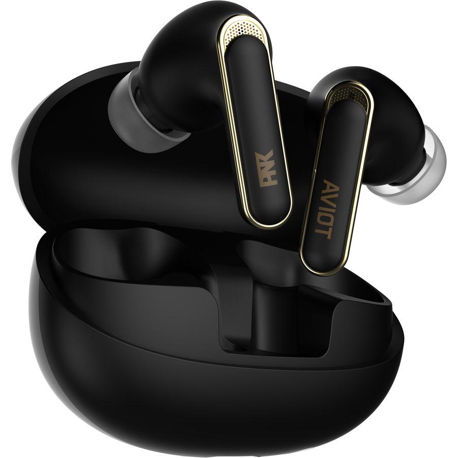 AVIOT ノイズキャンセリング機能搭載 完全ワイヤレスBluetoothイヤホン