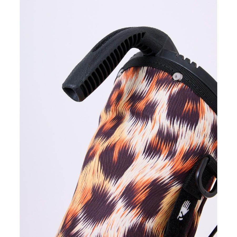⭐︎美品⭐︎ラウドマウス ファジーレオパード　セルフキャディーバック【即購入OK】 LOUDMOUTH Loundmouth(ラウドマウス) セルフスタンドバッグ