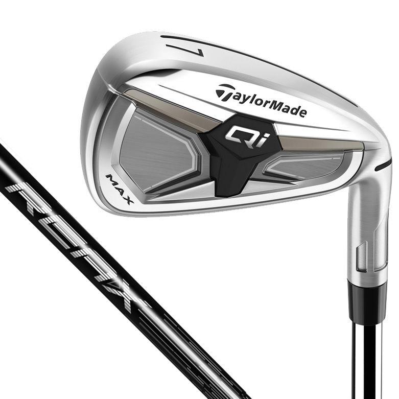 TaylorMade ＱＩアイアンセット 6-9 P テーラーメイド 美品 テーラーメイド（TAYLORMADE）（メンズ）Qi アイアンセット 5本(6I～9I