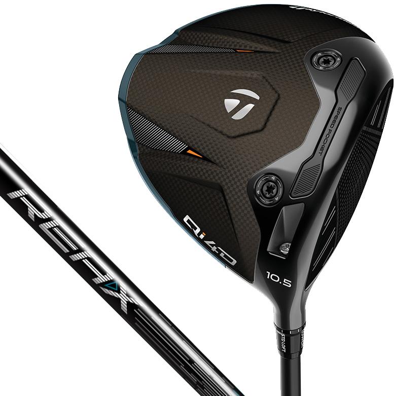 TaylorMade（テーラーメイド） Qi4D ドライバー 10.5°(REAX 50 Mid
