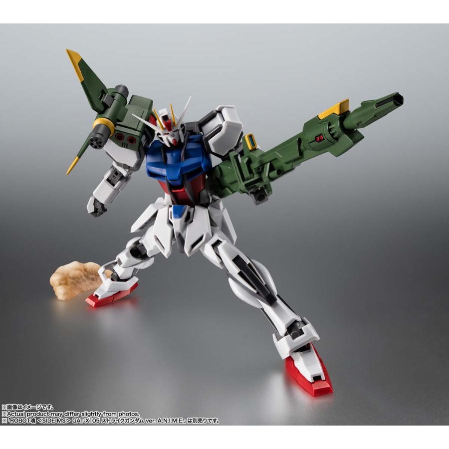 バンダイスピリッツ ROBOT魂 SIDE MS AQM/E-X03 ランチャーストライカー ＆ エフェクトパーツセット ver. A.N.I.M.E.(機動戦士ガンダムSEED) 返品種別B｜joshin｜08