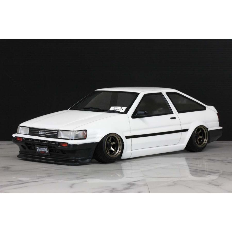 PANDORA 1/ 10 未塗装ポリカーボネートボディ Toyota AE86 PANDORA 1/ 10 未塗装ポリカーボネートボディ Toyota AE86