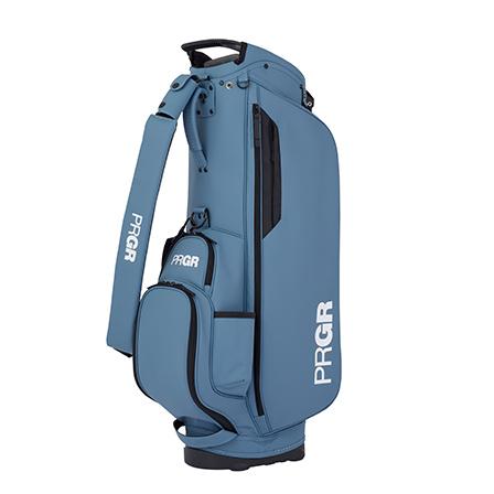 PRGR スタンド式ゴルフバッグ ブルー PRGR スタンド式ゴルフバッグ ブルー