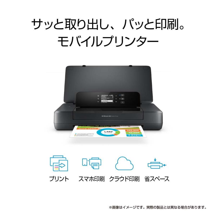 HP(エイチピー) A4カラープリント対応 インクジェットプリンター HP OfficeJet 200 CZ993A#ABJ 返品種別A｜joshin｜02