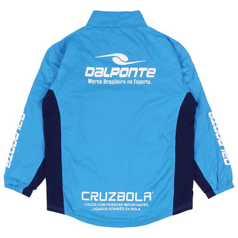 DalPonte(ダウポンチ) 裏付きナイロンウインドブレーカージャケット ジュニア用(ブルー・サイズ：130) 返品種別A｜joshin｜02