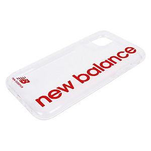 MDC iPhone 11 Pro用 New Balance TPUクリアケース(縦ロゴ/ レッド) MD-74338-2 返品種別A｜joshin｜03