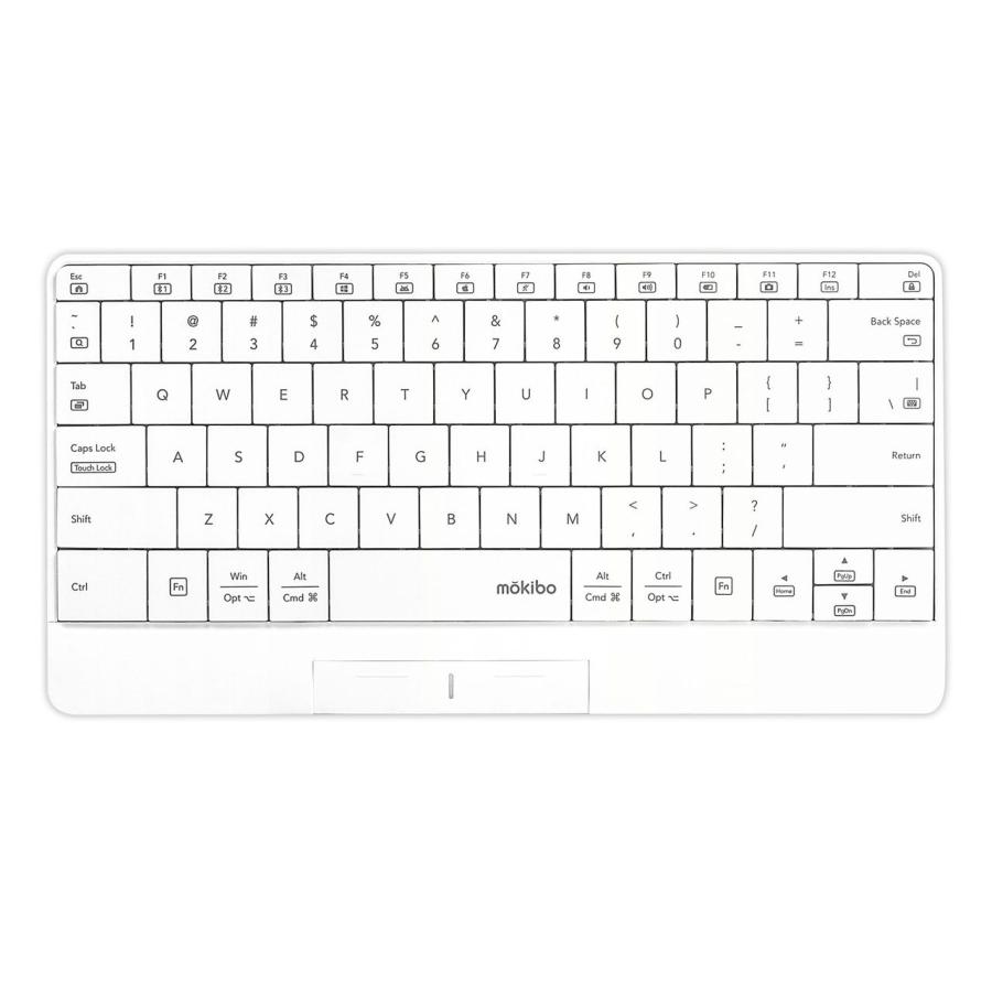 ユニーク ワイヤレスキーボード Bluetooth4.0 英語配列 mokibo