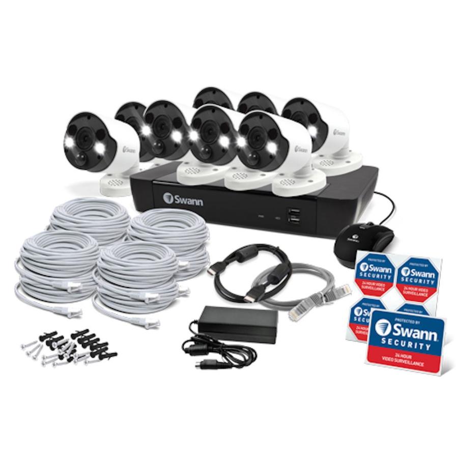 Swann（防犯） Swann 防犯カメラ(SRNVR-88580H-JP×1台+SONHD-887MSFB