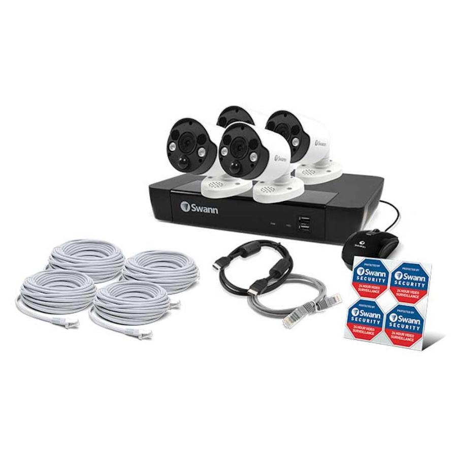 Swann（防犯） Swann 防犯カメラ(SRNVR-88580H-JP×1台+SONHD