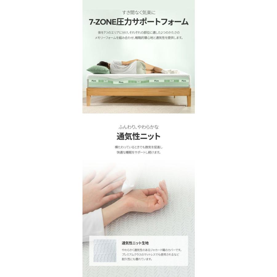 ZINUS JAPAN(ジヌス) GreenTea Luxe 低反発マットレス 20cm S