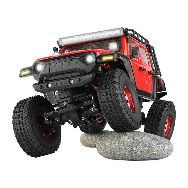 ハイテックマルチプレックスジャパン 1/ 24 電動RC完成セット 4WD ミニロッククローラー(クライミングビークル)(2428)ラジコン 返品種別B｜joshin｜02