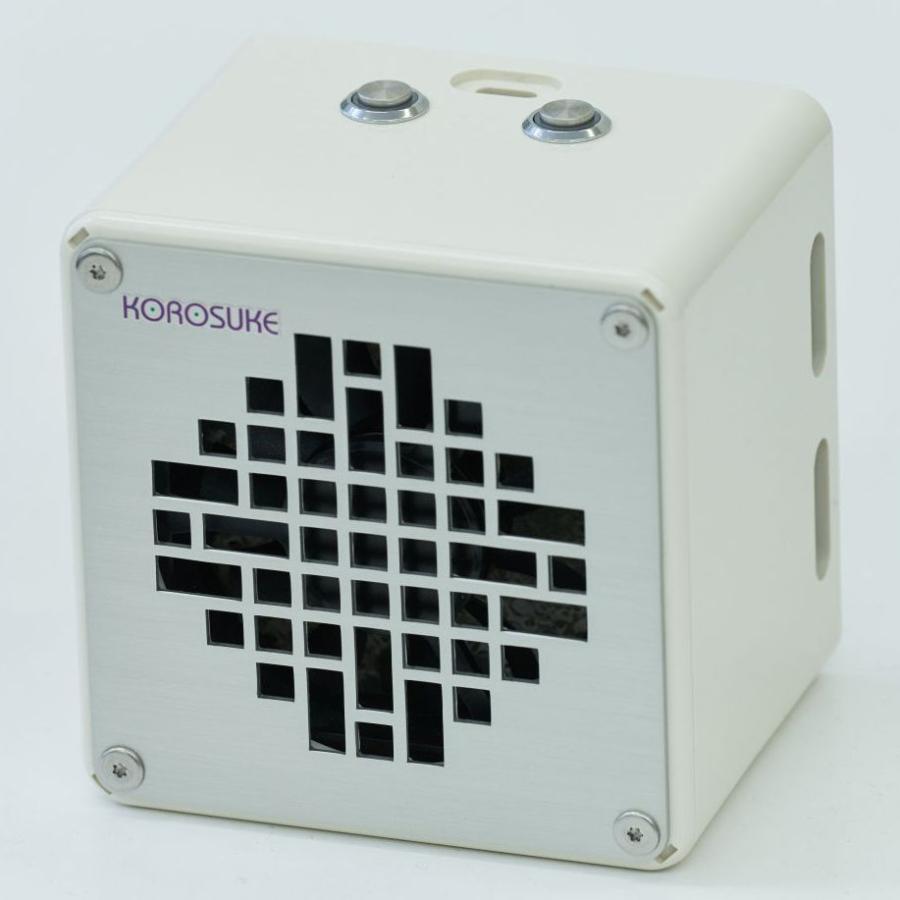 ヨーホー電子 紫外線LED空間清浄機(5畳まで ホワイト) KOROSUKE mini YMM-11905-ASW 返品種別A｜joshin｜02