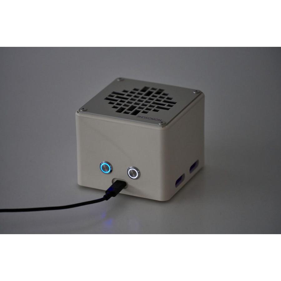 ヨーホー電子 紫外線LED空間清浄機(5畳まで ホワイト) KOROSUKE mini YMM-11905-ASW 返品種別A｜joshin｜03
