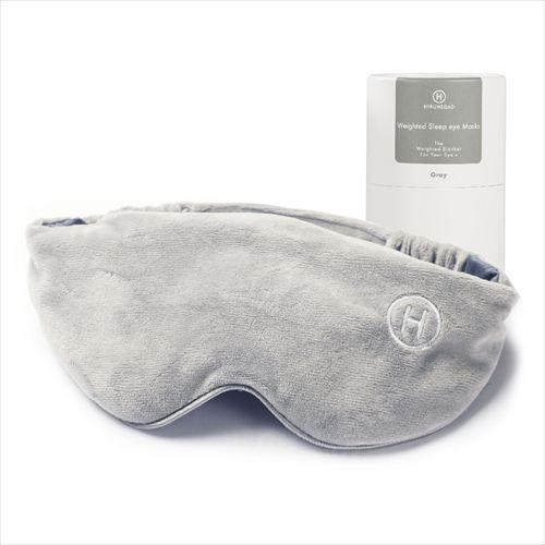 HIRUNEGAO アイマスク(グレー) 快眠 加重アイマスク HGKEM/ GRY 返品