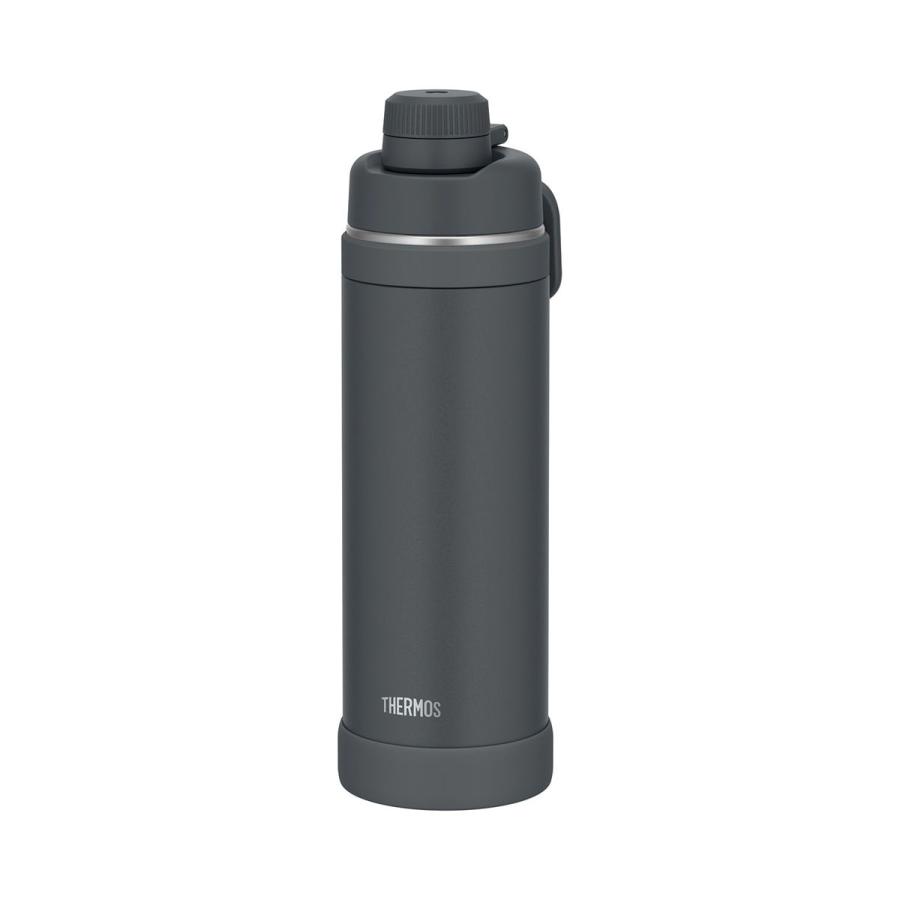 THERMOS HYDRATION ブラック水筒 使用中 THERMOS（サーモス） 真空断熱スポーツボトル 1.0L マットブラック