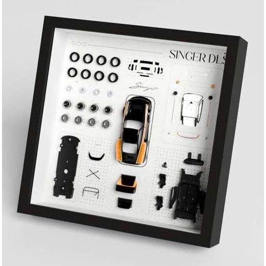 Finclassically 1/ 64 Singer DLS Frame Series ブラック - Parts(FY64077)ミニカー ...