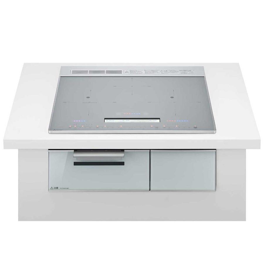 三菱 ビルトインIHクッキングヒーター【幅60cm】【鉄・ステンレス対応】（シルバー） MITSUBISHI　CROSS TOPシリーズ CS-R8A6-S返品種別A 三菱電機（MITSUBISHI ELECTRIC） 三菱 ビルトインIH