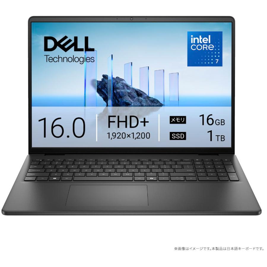 DELL（デル） DELL｜デル 16型 ノートパソコン Dell 16 DC16250(Joshin