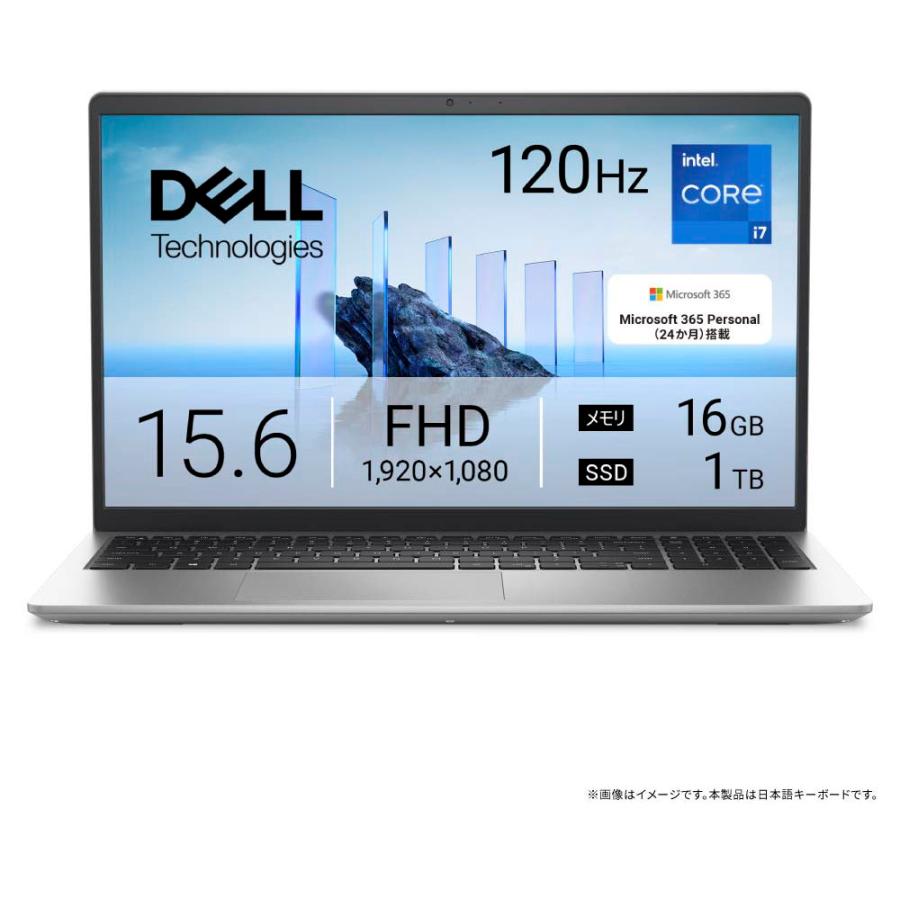 i7 メモリ16GB SSD512GB DELL ノートパソコン office DELL（デル） DELL｜デル 15.6型 ノートパソコン Dell 15 DC15250