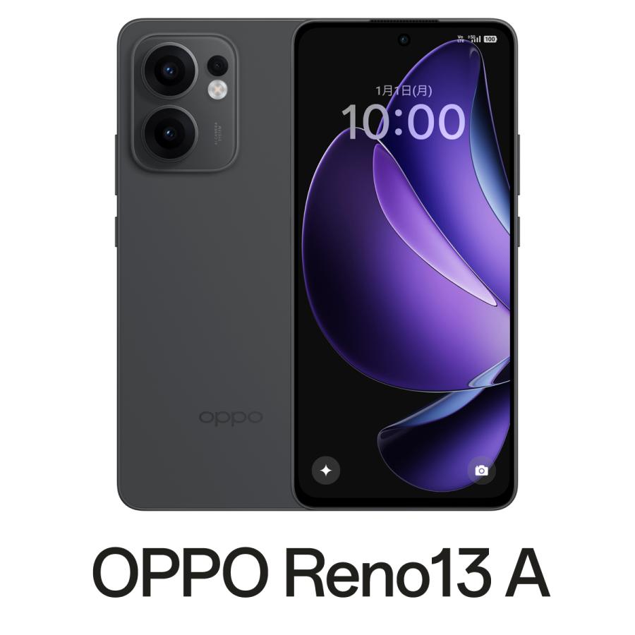 OPPO Reno13 A チャコールグレー 美品 OPPO（オッポ） OPPO Reno13A (8GB/ 128GB) - チャコールグレー(SIM