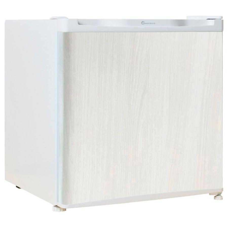 ウィンコド 46L 1ドア冷蔵庫(直冷式)ホワイトウッド WINCOD TH-46L1-WW