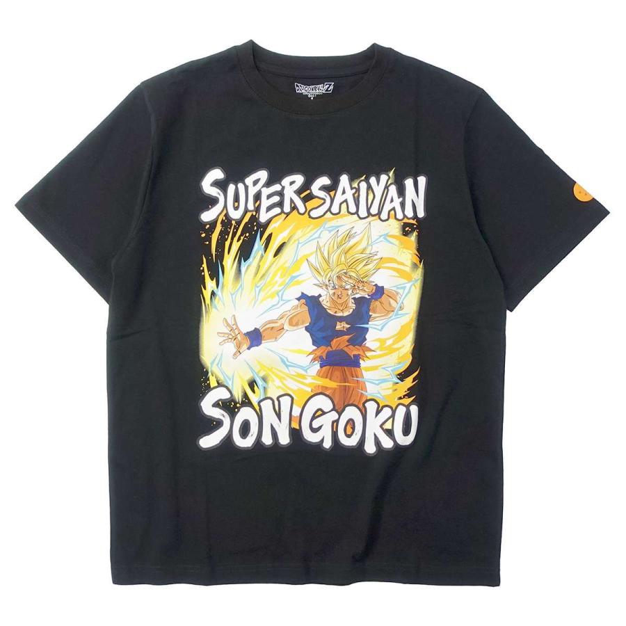 ファインプラス ドラゴンボール 悟空超元気玉 Tシャツ(ブラック 