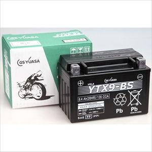 GSユアサ バイク用バッテリー(電解液注入・充電済)(他商品との同時購入不可) YTX9-BS 返品種別B