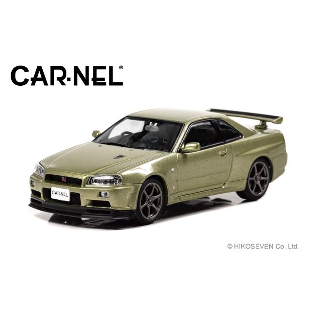 CAR-NEL 1/ 43 日産 スカイライン GT-R VspecII Nur (BNR34) 2002