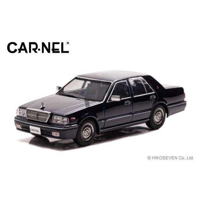 CAR-NEL 1/ 43 日産 セドリック Brougham VIP (PAY31) 1998 Dark Blue