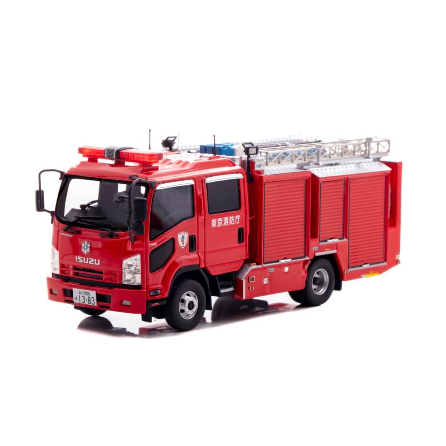 ☆CAR-NEL 1/43 いすゞ フォワード 東京消防庁消防救助機動部隊救助車